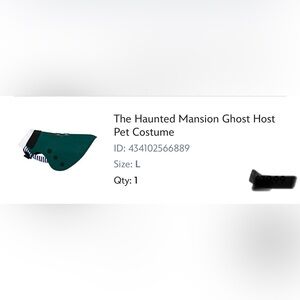 Fur Kids Haunted Mansion Costume